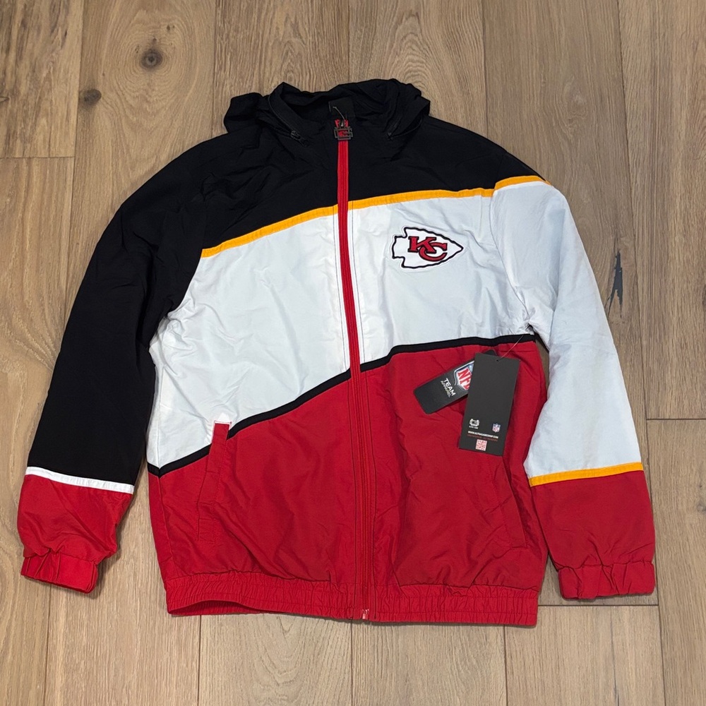 Kansas City Chiefs Colorblock Windbreaker